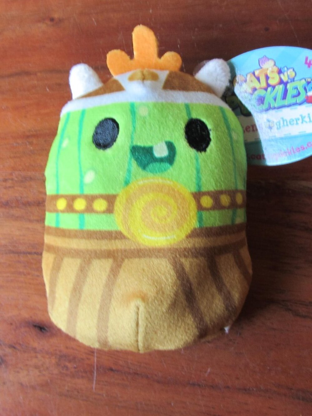 plush cats vs pickles kittens vs gherkins LIL LEAF #25 NWT (W6867)
